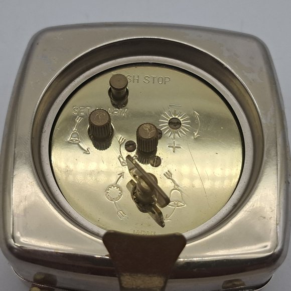 Ingraham Small Alarm Clock -Working - Picture 7 of 10